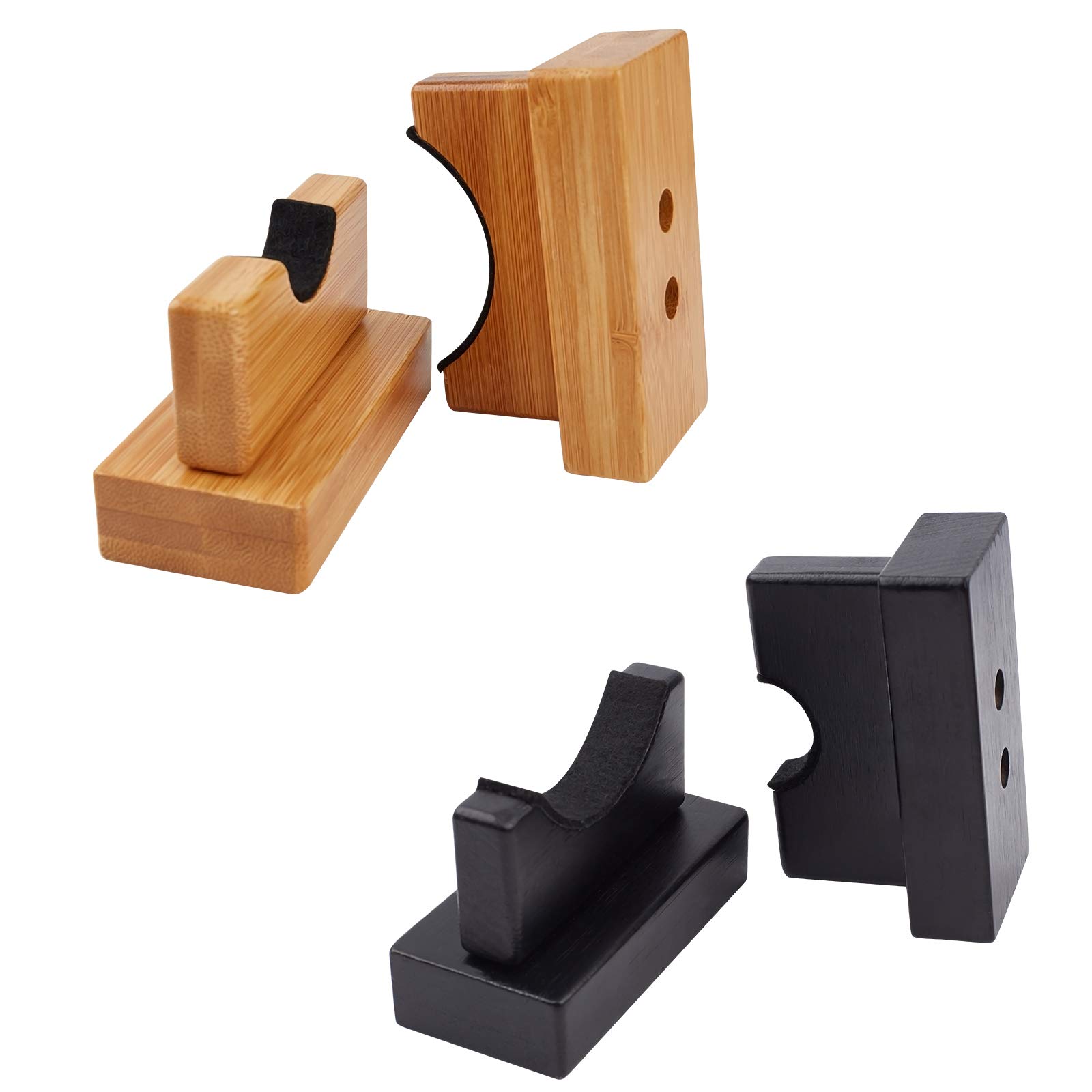 

AHANDMAKER Baseball Bat Display 2 Set Baseball Bat Display Baseball Bat Horizontal Rack for Horizontal 2 Colors Stand, Case, Display,