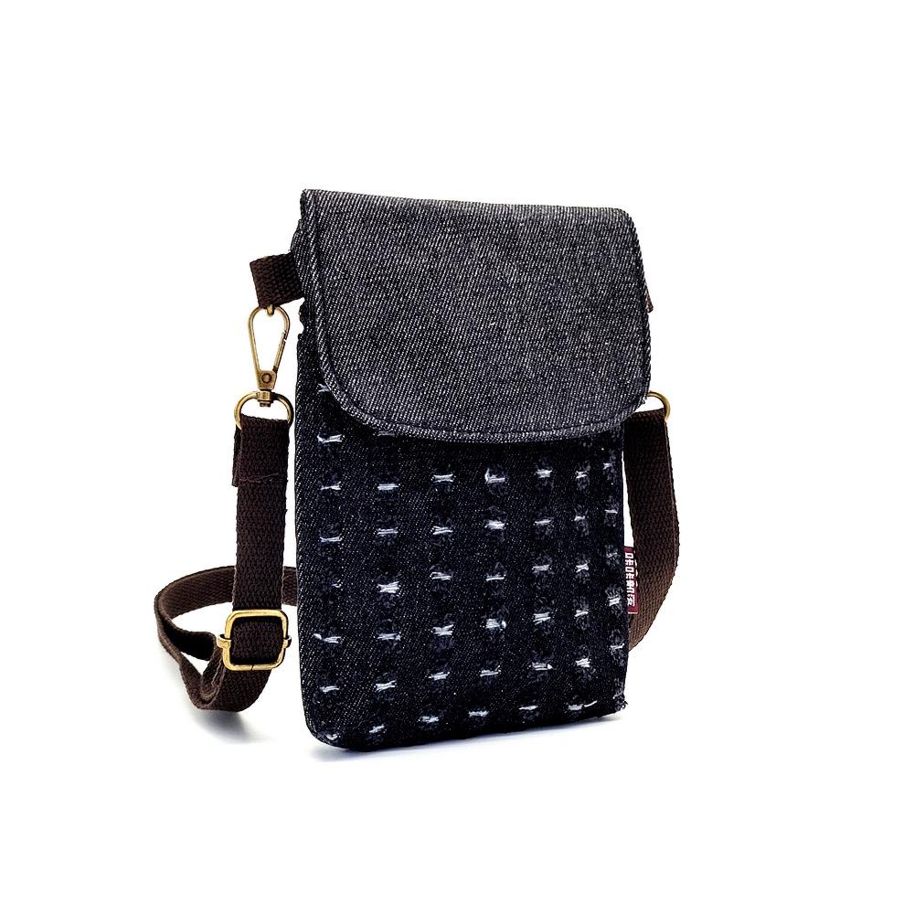 Small Shoulder Bags Nylon Women Mobile Phone Bag Mini Female Messenger Purse Wallet Purse Crossbody Messenger Mobile bags bolso чёрный