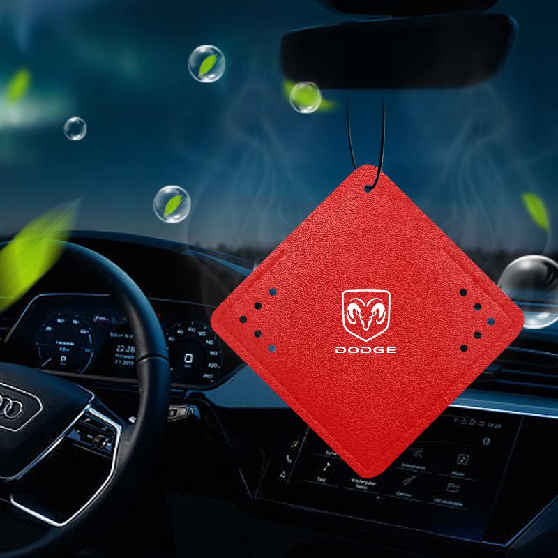 Auto Interior Perfume Pendant Air Freshener Hanging Perfume Emblem for Dodge Journey Caliber Challenger Charger Ram 1500 Stratus Dart Dakota Durango