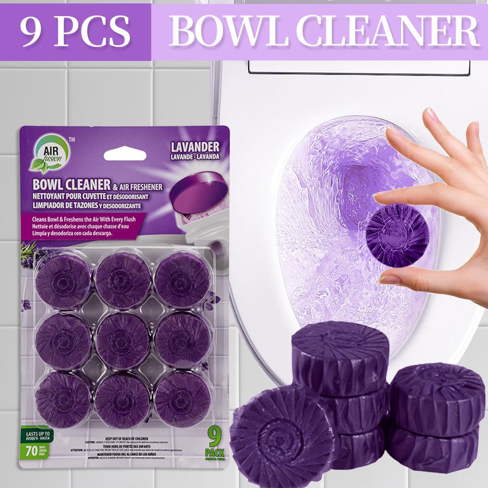 Automatic Toilet Cleaning Tablets, 3-in-1 Formula for Stain  Odor Removal with Fresh Scent | Long-Lasting Toilet Bowl Cleaner