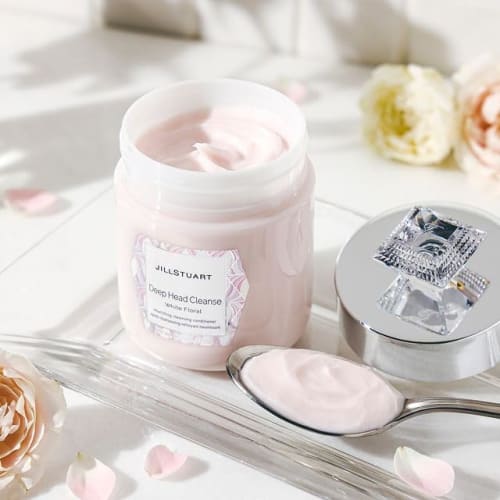 [domestic regular product] jill stuart deep head cleanse white floral  hair wash/hair and scalp treatment  280g hair care shopper included
