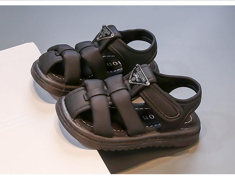 2025 Kids' Summer Soft Sole Sandals: Breathable, Closed-Toe Shoes for Boys & Girls