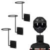 ILM Helmet Helmet Storage Hat Storage for Road Full Face Space Utilization 3-Piece Holder/Hanger, Hook, Rack, Wall-Mounted Motorcycles, Bicycles,