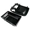Car Fascia Radio Panel for Subaru Forester (Black) 2002-2008 Dash Kit Install Facia Console Bezel GPS Adapter Plate Trim 9 Inch