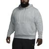 Nike Dri-Fit Standard Issue Embroidered Logo Hoodie Pullover Long Sleeve Men Tops Light-Grey DQ5819-063