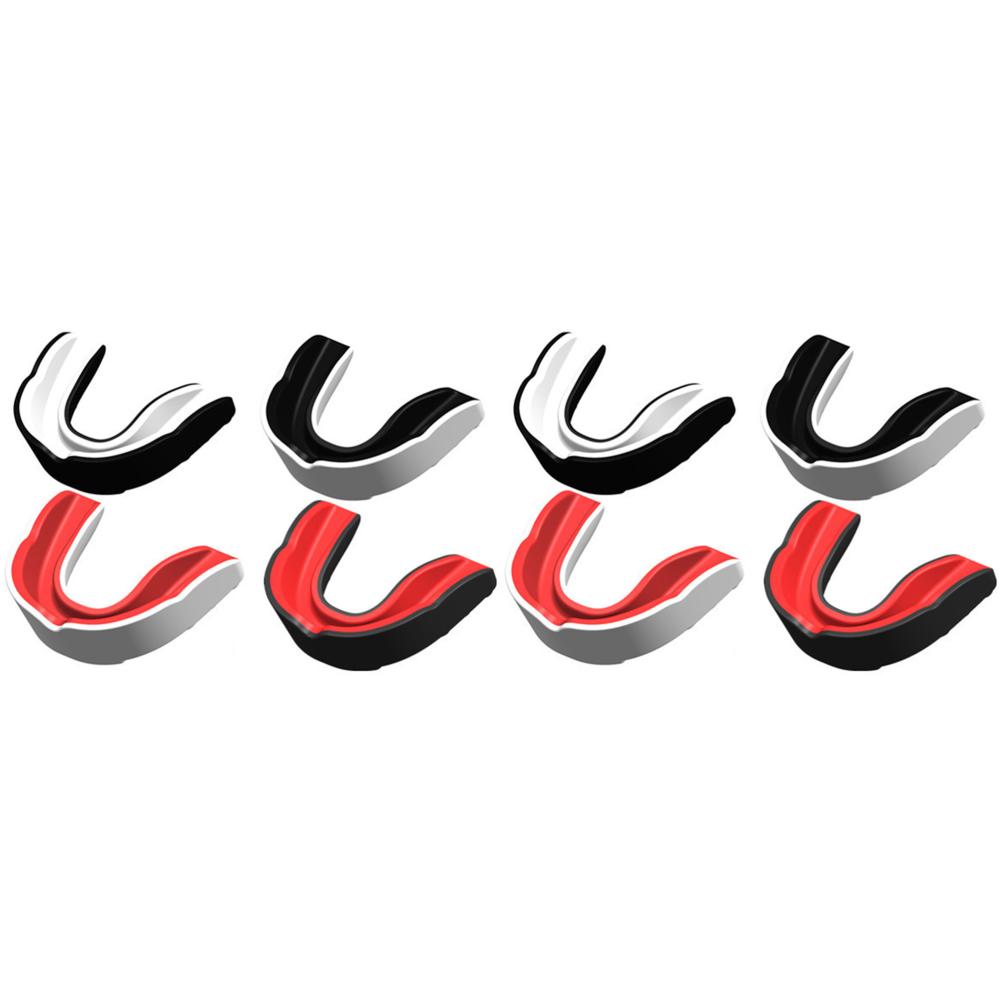 4/8Pcs Mouth Guard Boxing Gum Shield MMA Martial Arts Mouth Guard Combat Sports Mouth Guard for Contact Combat Sport