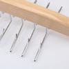 Tie Rack Tie Hanger 24 Hooks Wooden Tie Organizer, Tank Top Hanger, Belt Organizer For Closet,With Upgraded 360°Rotating, Belts