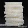 Multi-Size ABS Imitation Pearl Beads Chain Trim for DIY Wedding Dress Costume Applique Craft Accessories