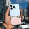 Cute Art P-Pingu Penguin  Phone Case For iPhone 17,16,15,14,13,12,11 Pro,Max,Plus,X,XS,XR,SE4,E Mini Transparent Soft Cover