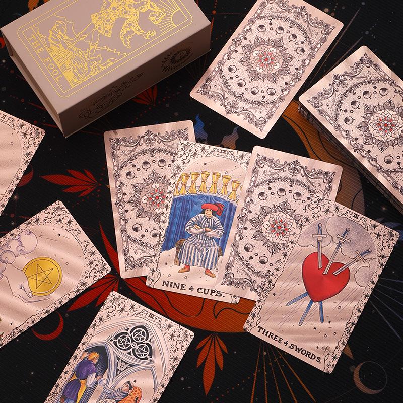 Witekin Gold Foil Tarot Cards: Complete Beginner Set with Analysis