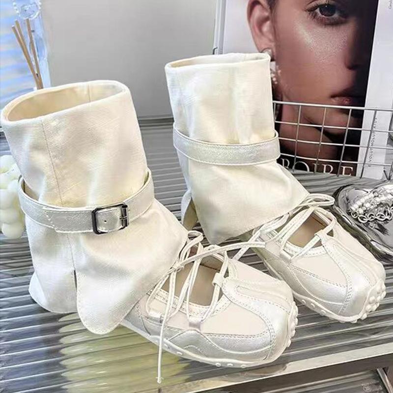 Fashion retro square pants shoes light ** fork straps casual single shoes women's summer ballet Mary Jane shoes