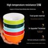 A8 Tempered Melamine Two-Tone Rice/Soup Bowl