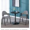 European Simple Round Dining Table for Home, Balcony, or Coffee Shop