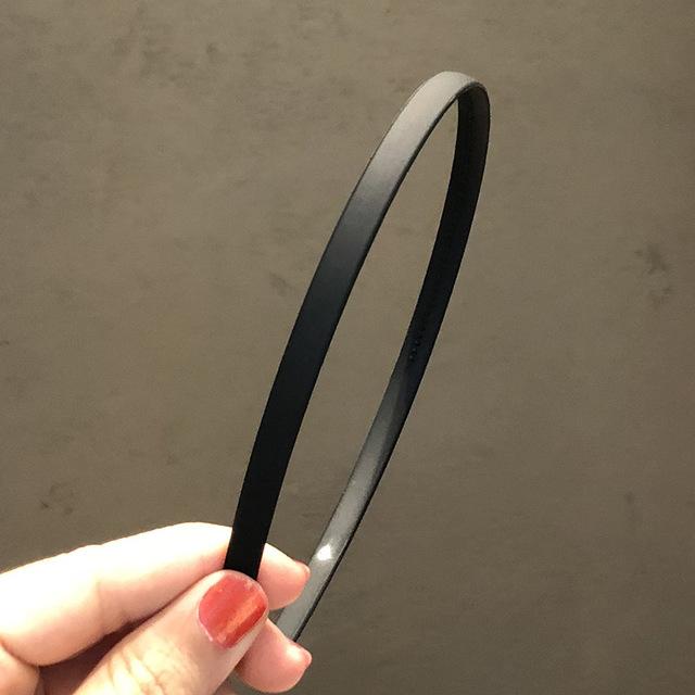 Vintage Headbands for Hair Woman Hair Band Simple Candy Color Chain Bezel for Hair Hair Hoop Headband Bezel Hair Accessories