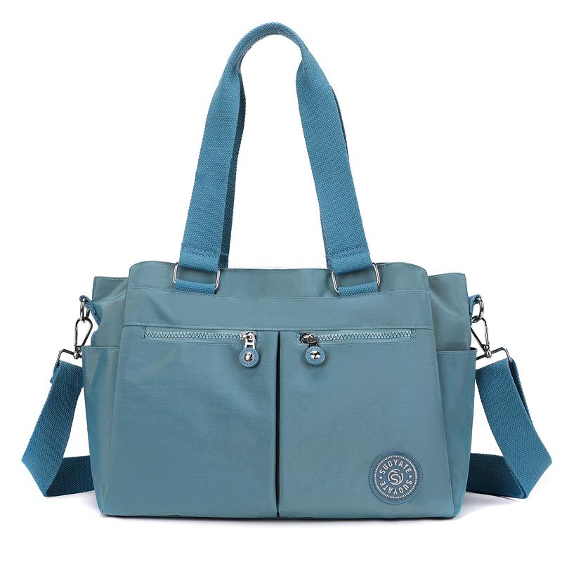 Geanta de umar dama Geanta din nailon cu mai multe compartimente Geanta mamei de mare capacitate