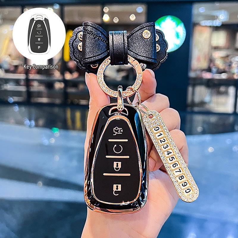 Chevrolet Car Key Cover for Volando, Malibu XL, Trax, Tracker, Blazer