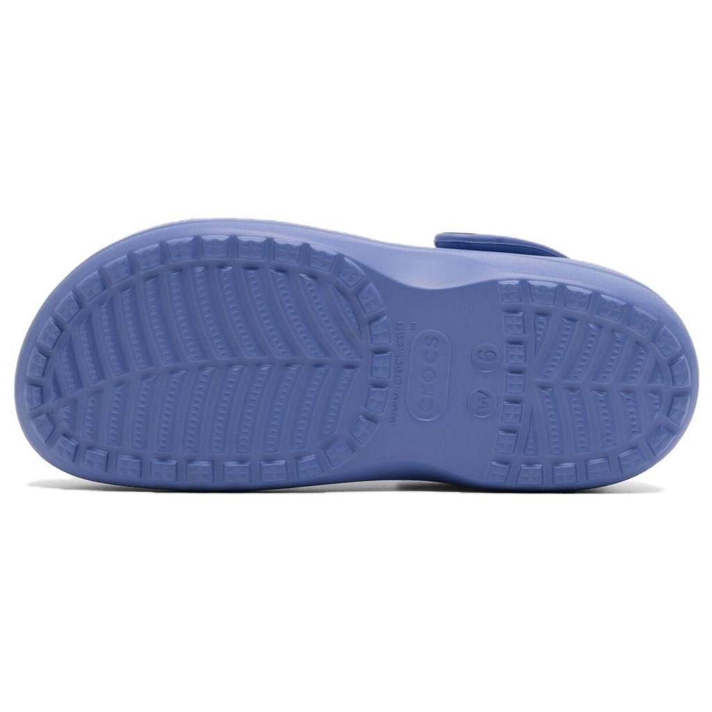 Crocs Baya Platform Clog EVA Non-Slip Wear-Resistant Clogs Women clogs Sky-Blue 208186-434