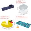Yellow Duck Float Pool Lounge Pvc Cartoon Water Ride For Adults Kids