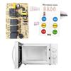 Microwave Universal Computer Control Board Thin Button Replacement Circuit Board With Enhanced Stability Enduring
