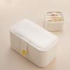 Mini Jewelry Storage Box PU Leather Jewelry Display Case Simple Ring Necklace Case  Travel
