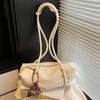 Niveau d'Apparence Élevé Sac Boston Élégant de Grande Capacité Sac à Bandoulière Sac Baguette Tendance à Porter Sous l'Aisselle