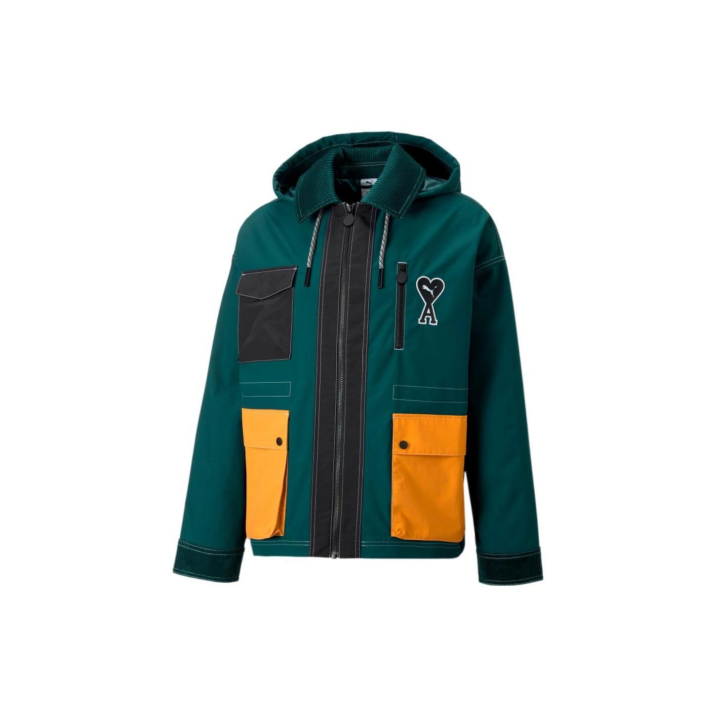 PUMA X Ami Jacket  Green  Men s 535990-24 M