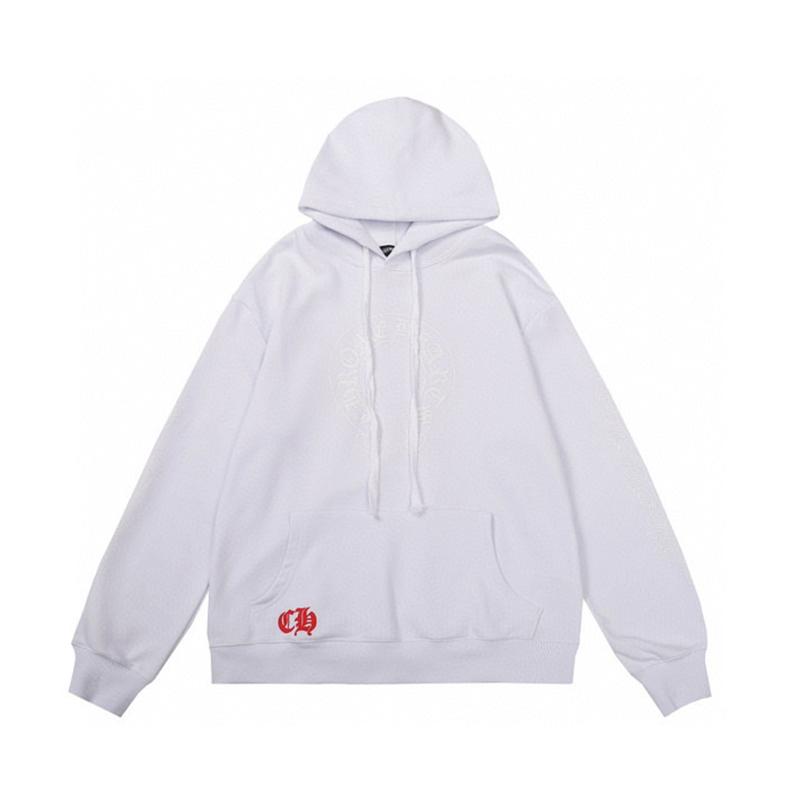821 CHROME HEARTS 2025 Autumn and Winter New Plus Size Classic Style Logo Hooded Sweatshirt, Suitable for Couples To Wear