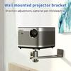 Soporte de Proyector Portátil Montaje en Pared Giratorio 360° Soporte para Beamer Universal Tornillo de 1/4 Para Soporte de Proyector XGIMI JMGO Dangbei