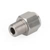 1/8" NPT Male To M10x1.0 Female Stainless Steel Oil Pressure Gauge Adapter