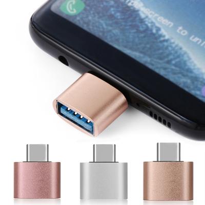 Portable Type-C Male To Female OTG Converter Adapter for Android Smartphones