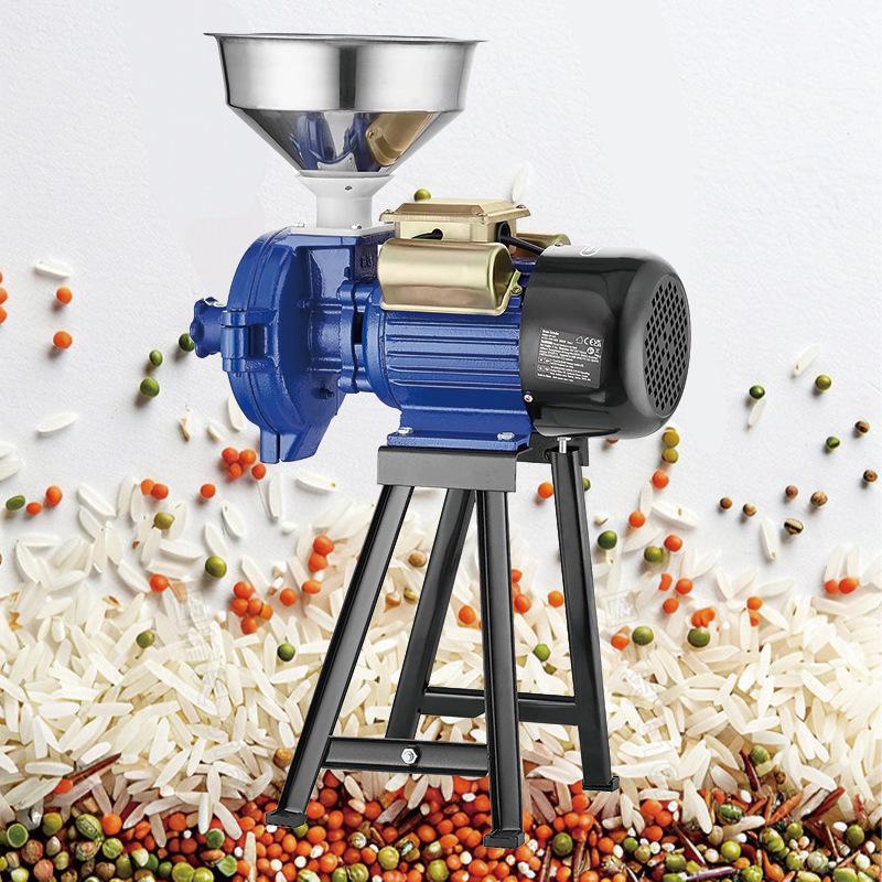 EU Standard Wet & Dry Grinder: Commercial Soy Milk & Household Cereal Mill