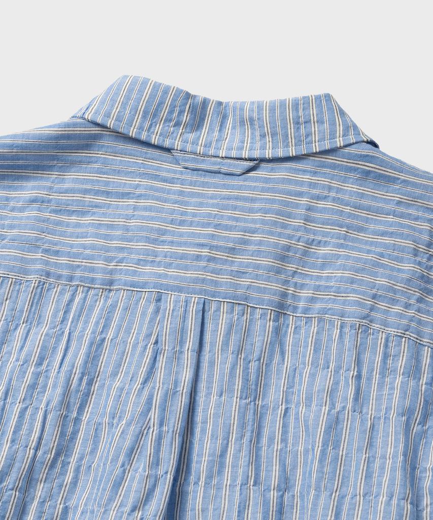 NONBLANK Striped Ls Shirt_Blue