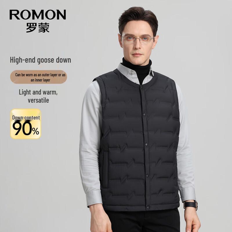 ROMON Men's Goose Down Commuter Vest