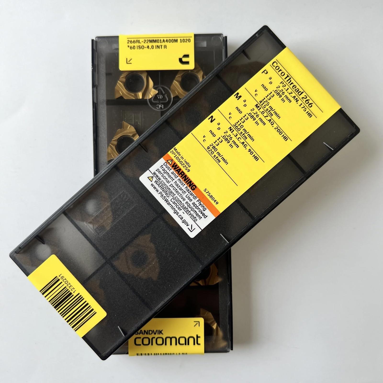 

266RL-22MM01A400M 1020 / CNC lathe carbide blade 10 Pcs