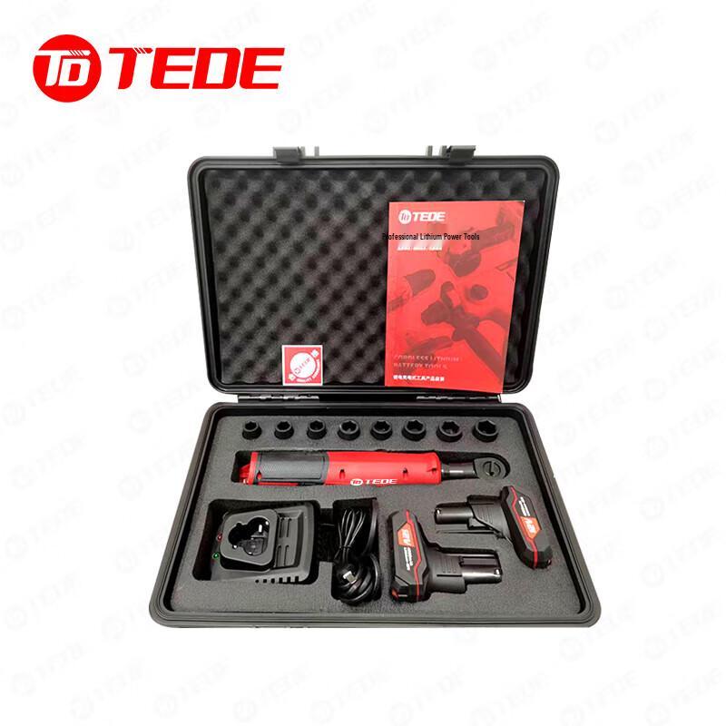 TEDE 12V Cordless Electric Ratchet Wrench CN plug (adapter included)