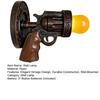 Vintage Wall Sconce Light, Resin Pistol Shaped Statue Night Light, Decorative Indoor Wall Mount Lamp for Bedroom Bedside Living Room Hallway,