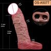 SXXY Real Veins Lifelike Closed Head Penis Sleeve For Men Dick Enlargement Silicone Reusable Condom Sex Products For Adult