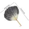 Multistyles Vintage Feather Fan Handmade Goose Feather Fan  Drama Stage Performance Party Supplies