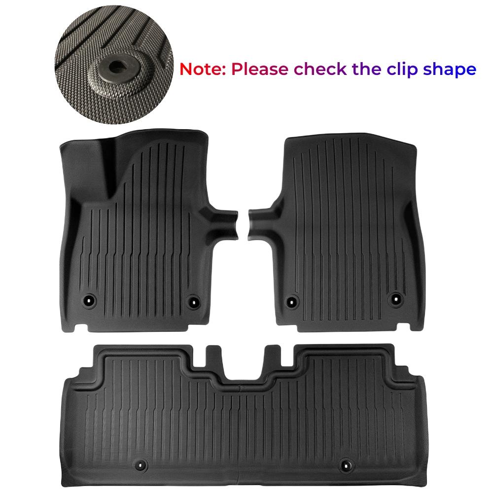 

Новый 3D коврик для пола KIA EV6 2025 2025 2025 Custom Floor Liner Полностью окруженные подножки Водонепроницаемый нескользящий коврик