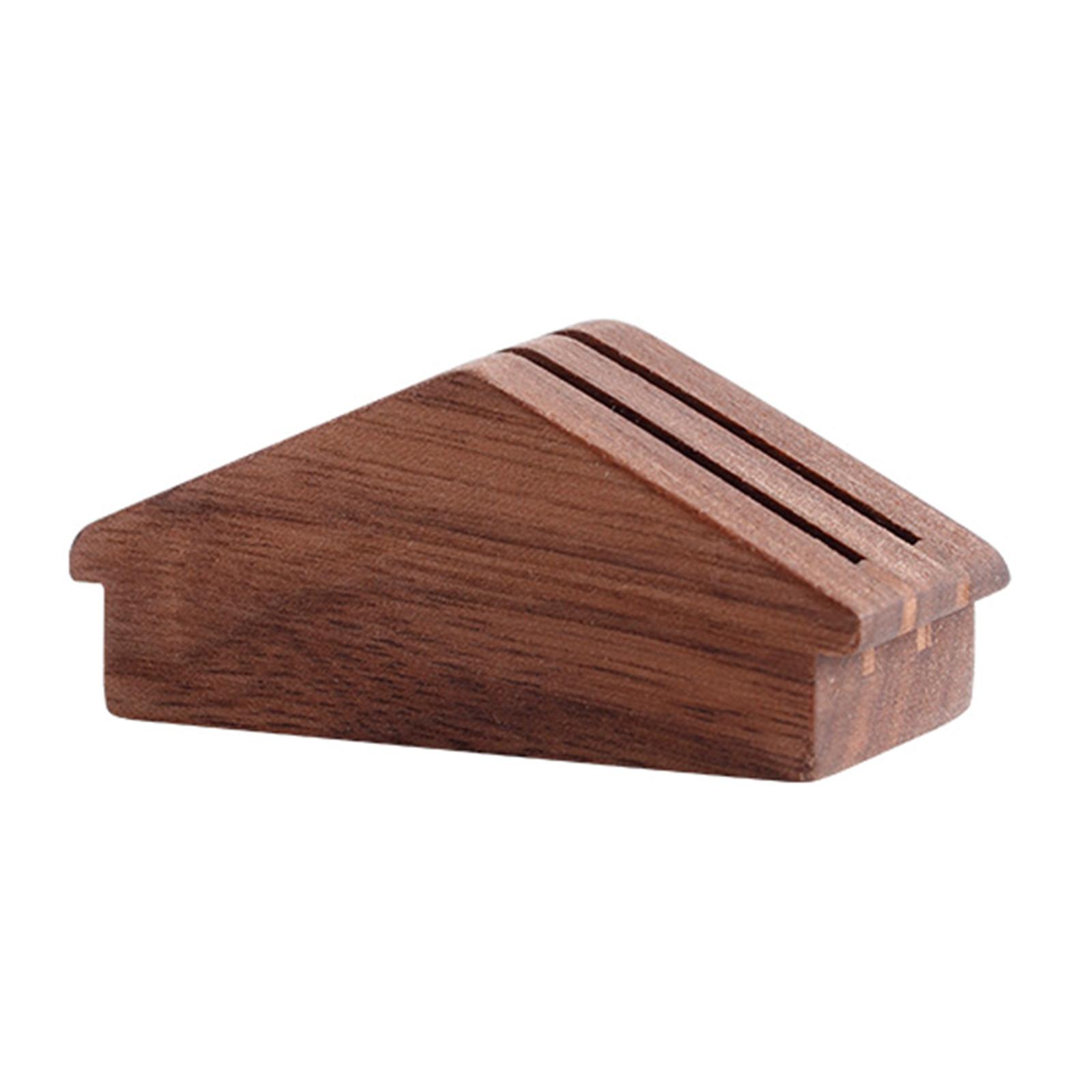 

Professional Coffee Station Organizers Efficient Portafilter Screen Holder Mesh Screen Stand Wood Texture for Coffee