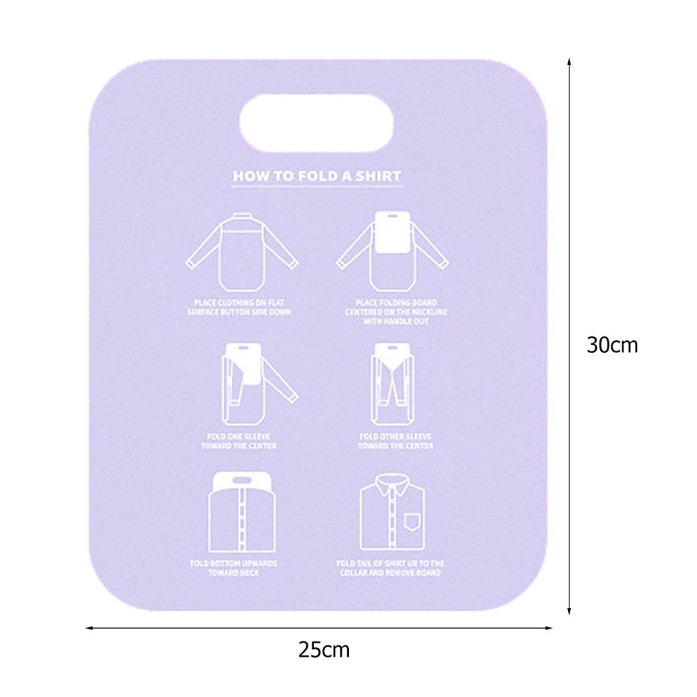 Household Shirt Foldines Folder Laundry Clothes Holderg Board Clothes Folder Closet Adult