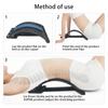 Portable Lumbar Massager Back Spine Stretcher Back Pain Relieving Body Relaxing