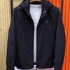 Vår 2025 Män Mångsidig Huva Business Casual Jacka