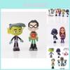 Figuras de Ação Titãs do Jovem Pacote com Cinco DC Comics Robin Nightwing PVC Decoração