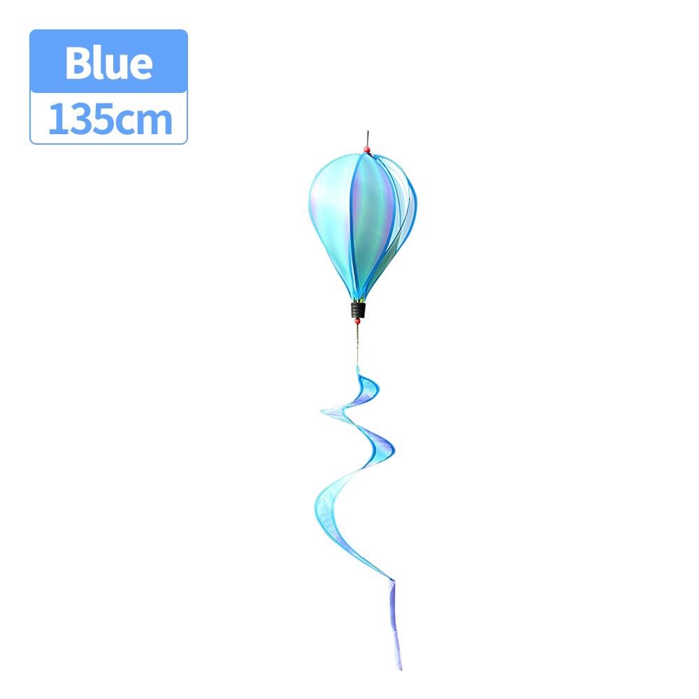 Ветер колокольчики радужный воздушный шар ветряная вертушка вращающаяся блестящая ветряная мельница ветряной твистер подвесное украшение для сада и двора синий