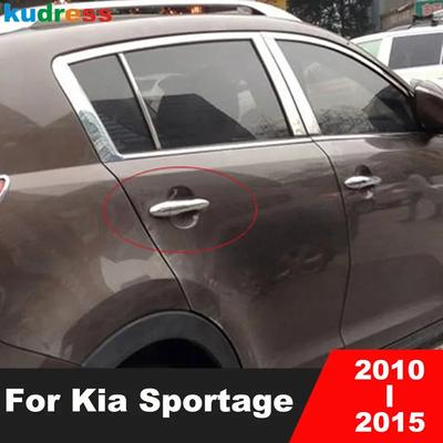 For Kia Sportage 2010 2011 2012 2013 2014 2015 Chrome Car Side Door Handle Cover Trims Molding Overlay Exterior Accessories
