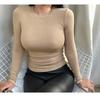 Korean Dongdaemun Sexy Slim-Fit Long-Sleeve Women's T-Shirt