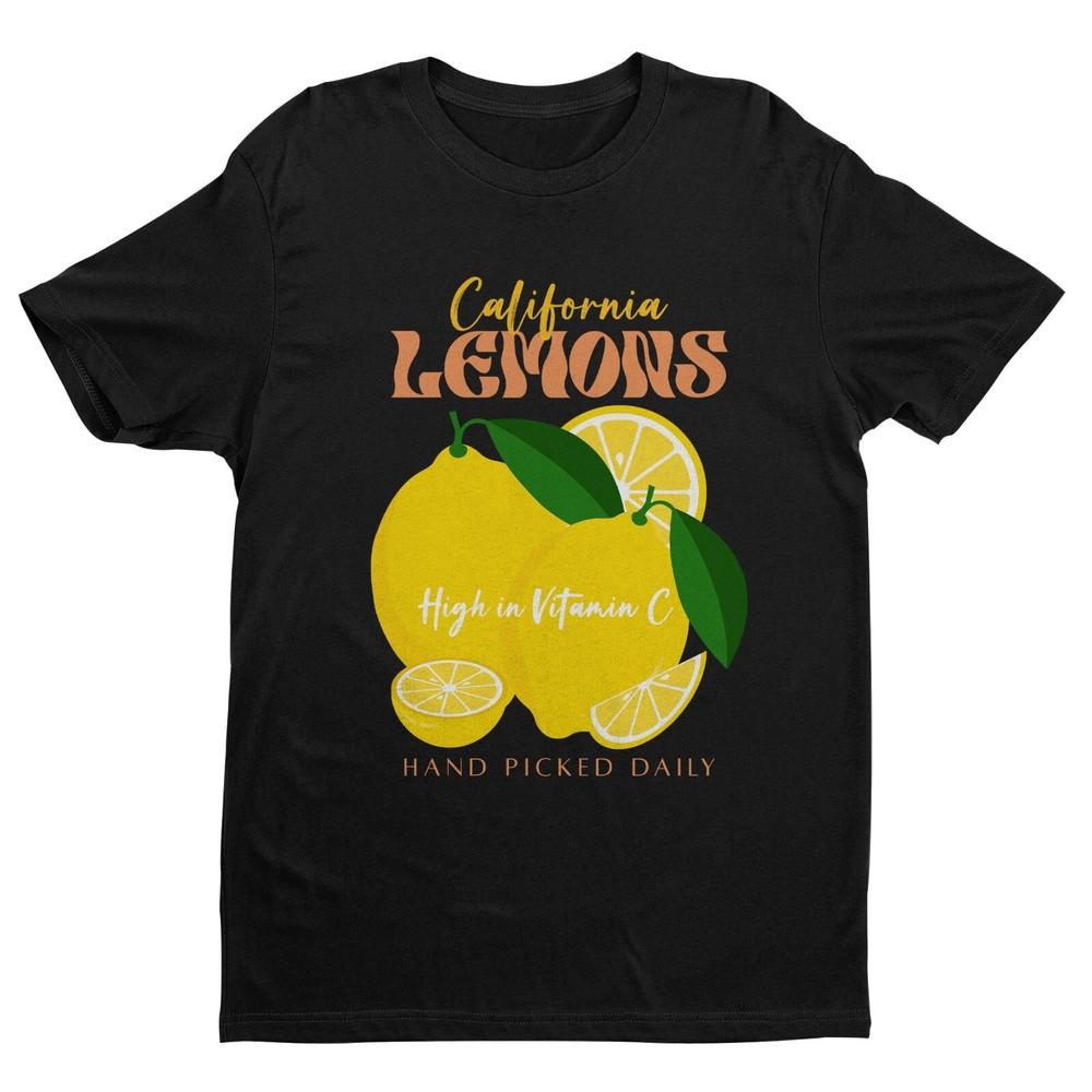 

Summer Vibes T-Shirt, Lemons Hand Picked Daily T-Shirt, Y2k Tee, Y2k Fruit Shirt XL