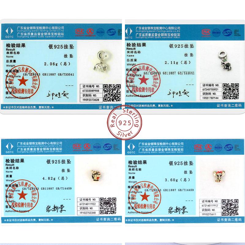 Original Charms Perlen Anhänger Kupfer Vintage Muster Elefant Charms Passend für Armband Anhänger Damen Feiner Schmuck Geschenk