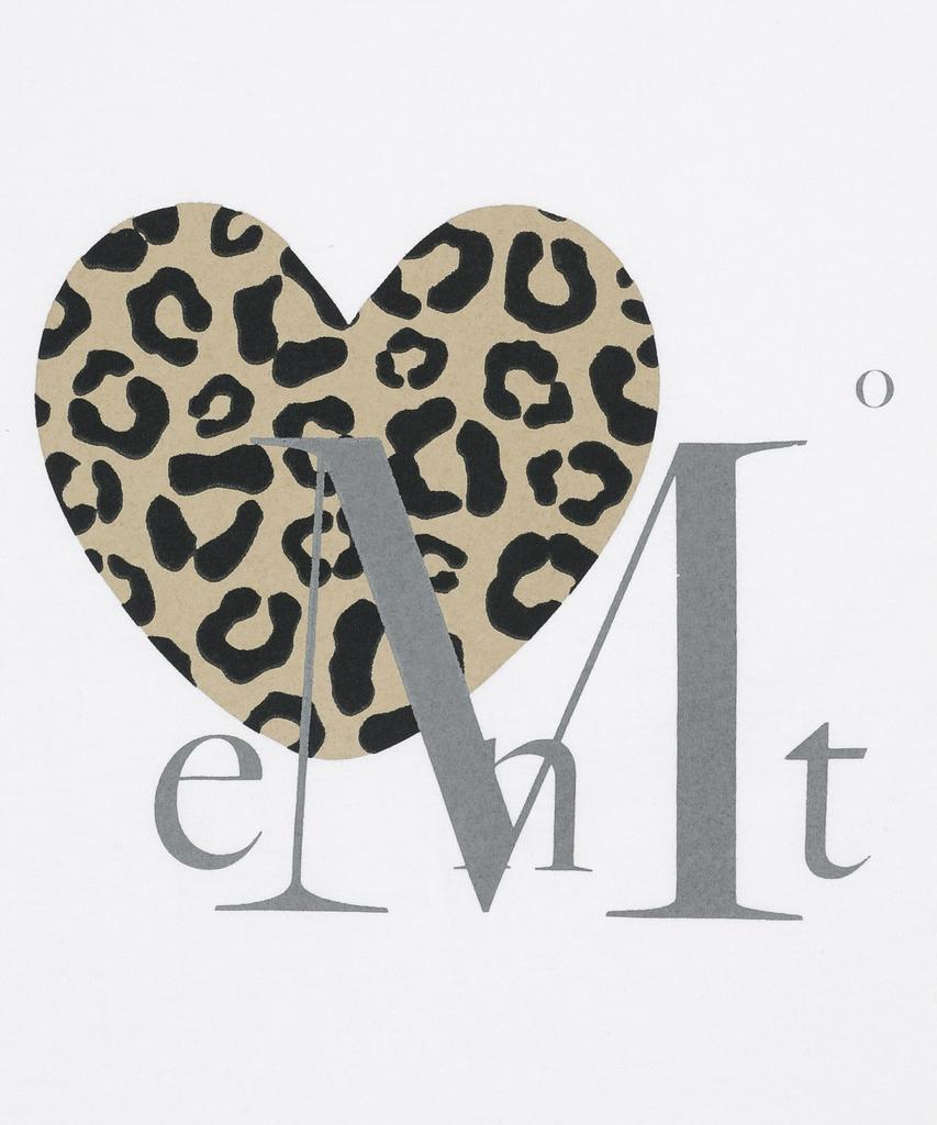 MUCENT Sierra Leopard Heart Short Sleeve Tee Unisex (8 Colors)